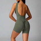 MunaWear  Sportswear  Aria - Stylish Quick-Drying Jumpsuit for Active Women in Yoga and Fitness