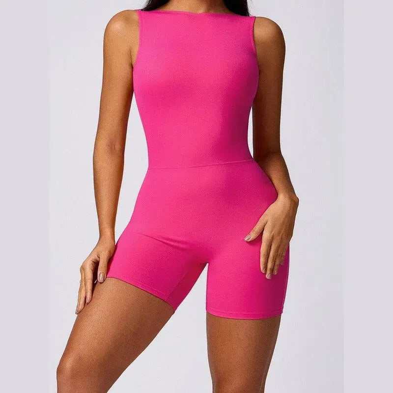 MunaWear  Sportswear  Aria - Stylish Quick-Drying Jumpsuit for Active Women in Yoga and Fitness