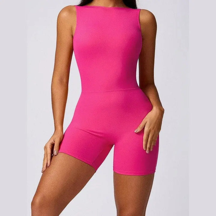 MunaWear  Sportswear  Aria - Stylish Quick-Drying Jumpsuit for Active Women in Yoga and Fitness