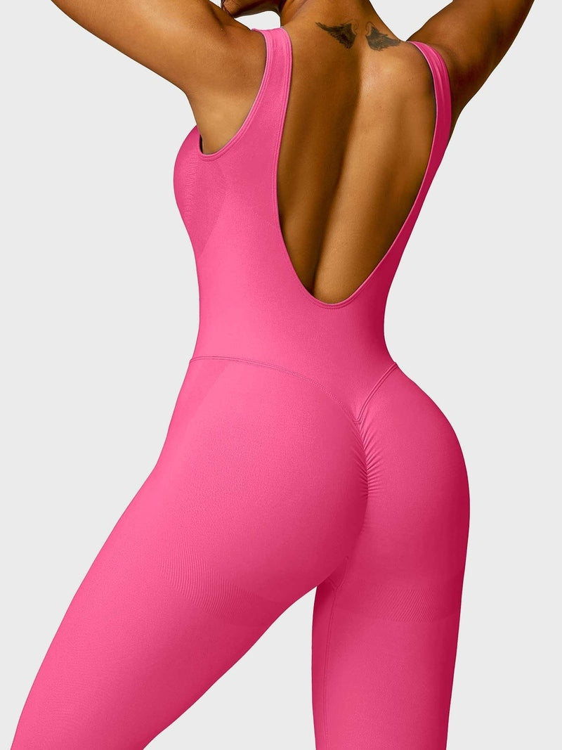 MunaWear Sportswear Chloe - Stylish Women's Compression Jumpsuit For Peak Performance