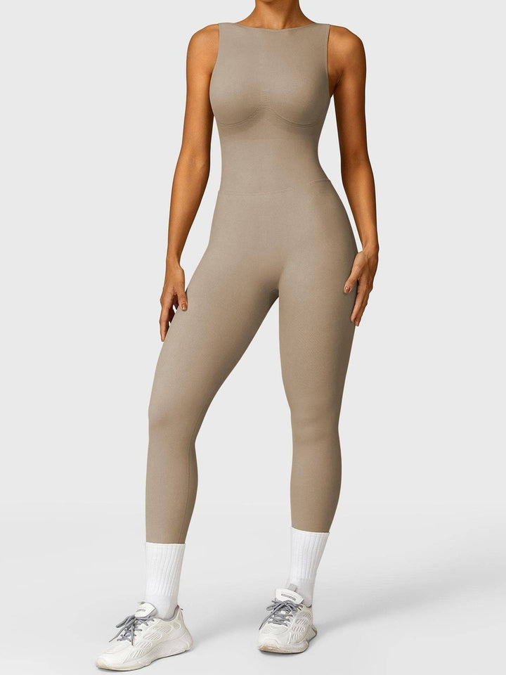 MunaWear Sportswear Chloe - Stylish Women's Compression Jumpsuit For Peak Performance