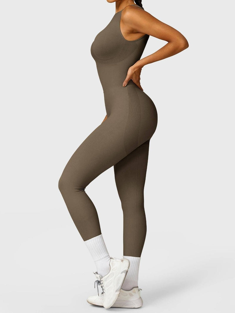 MunaWear Sportswear Chloe - Stylish Women's Compression Jumpsuit For Peak Performance