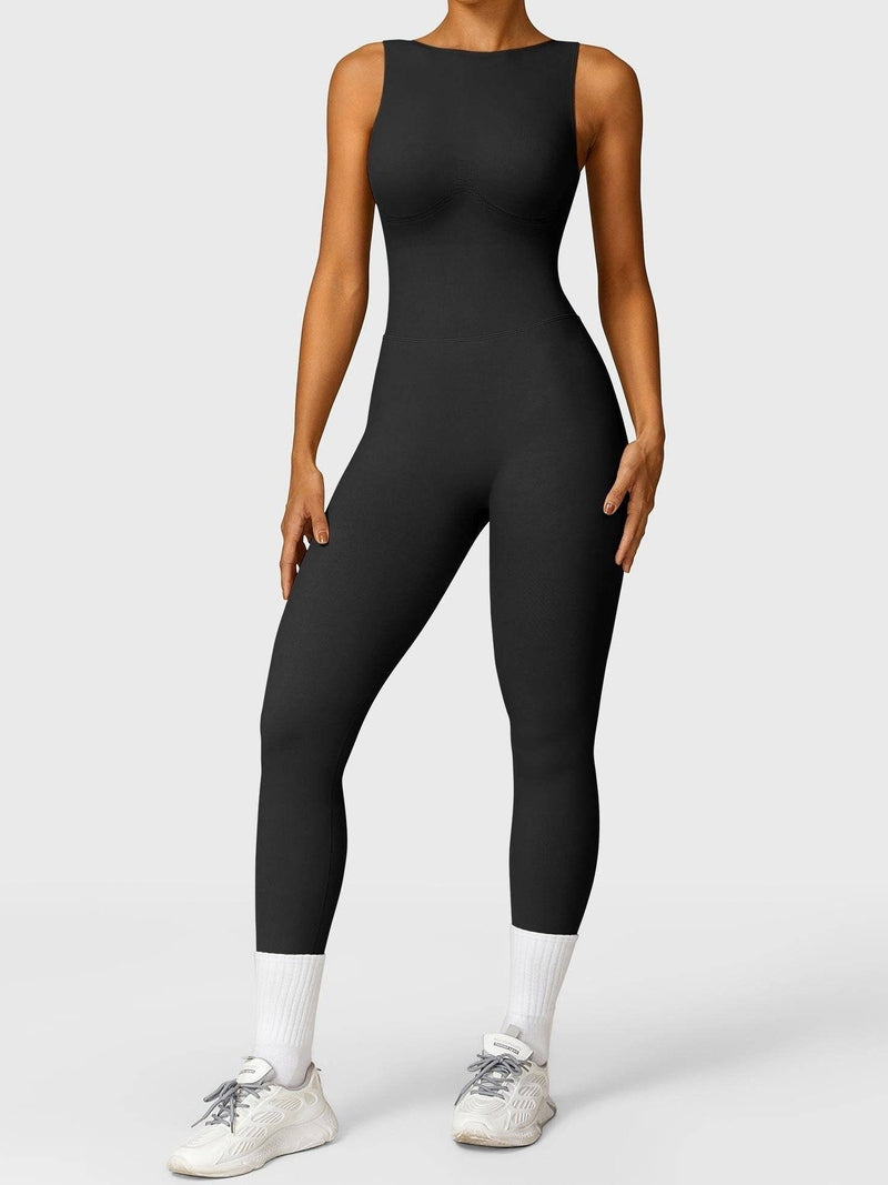 MunaWear Sportswear Chloe - Stylish Women's Compression Jumpsuit For Peak Performance