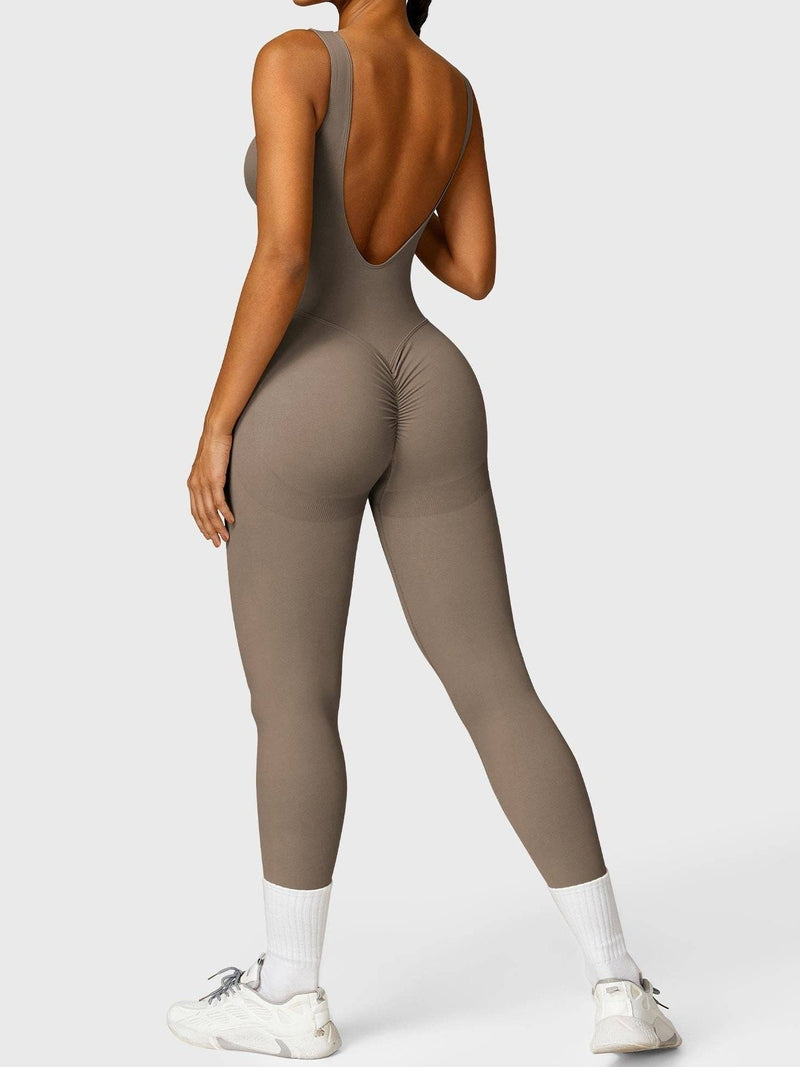 MunaWear Sportswear Chloe - Stylish Women's Compression Jumpsuit For Peak Performance