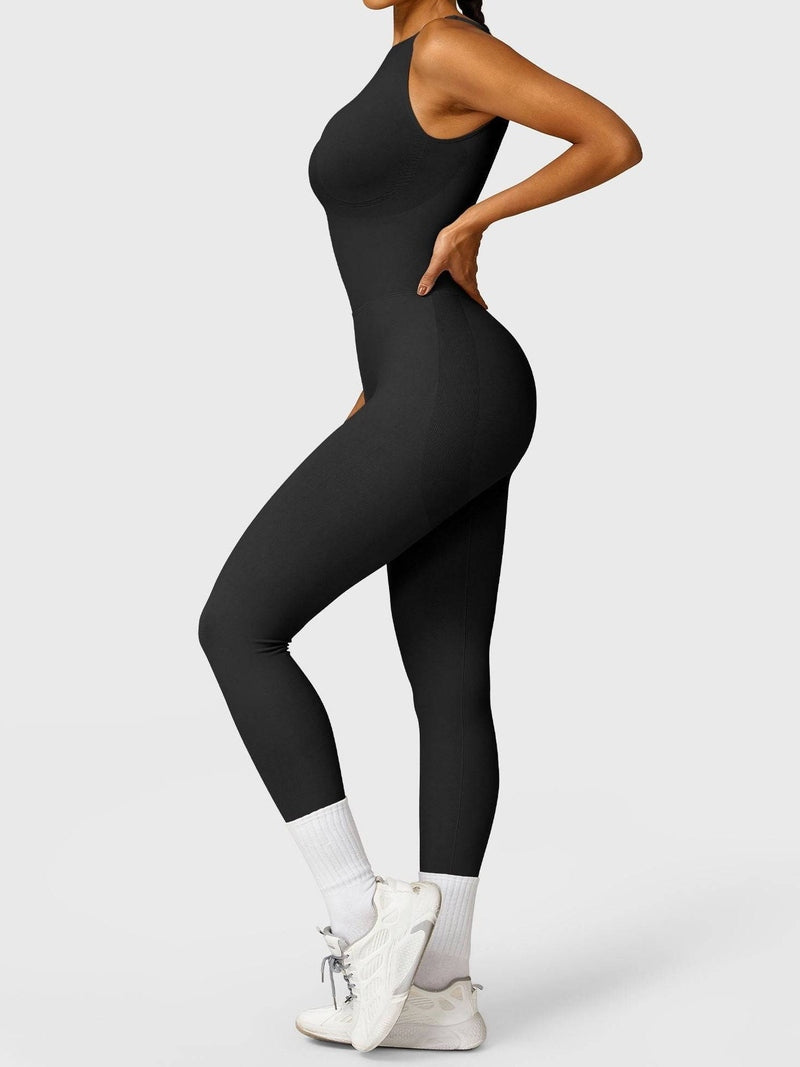 MunaWear Sportswear Chloe - Stylish Women's Compression Jumpsuit For Peak Performance