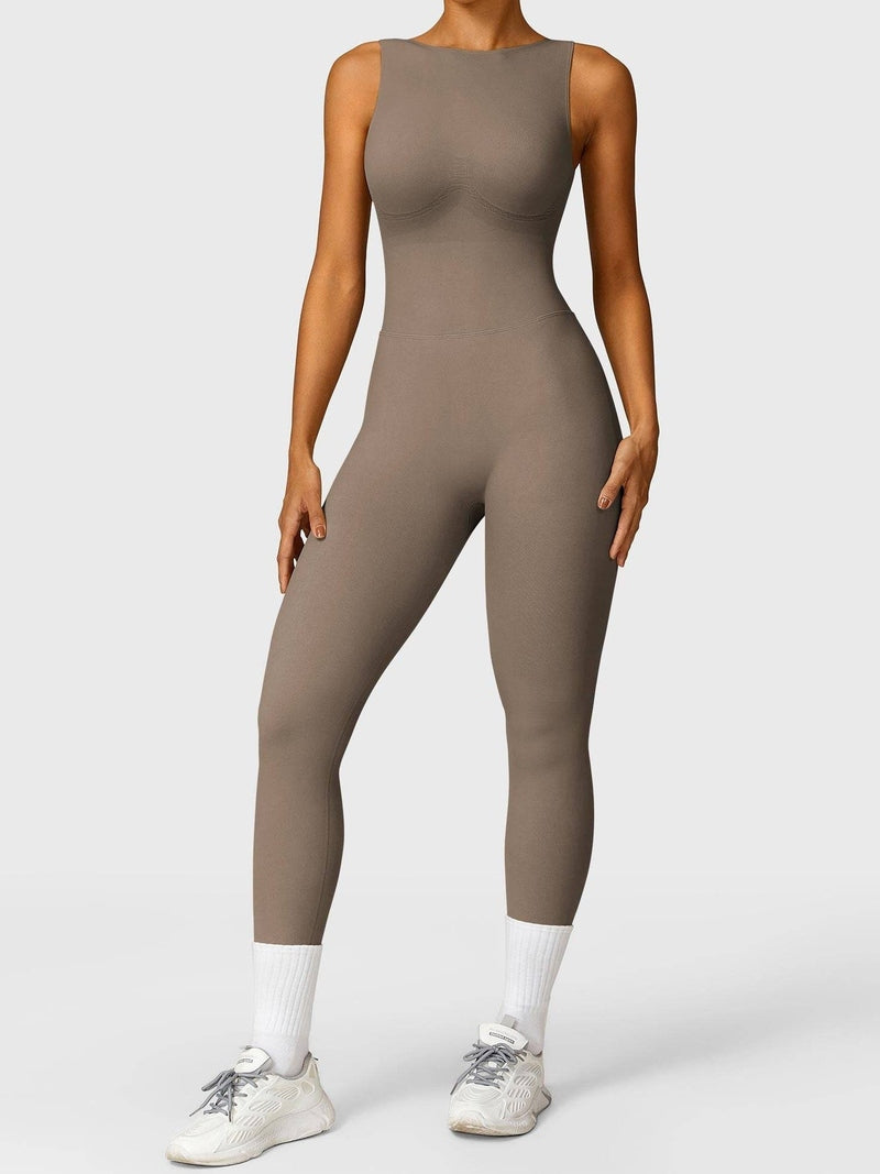 MunaWear Sportswear Chloe - Stylish Women's Compression Jumpsuit For Peak Performance