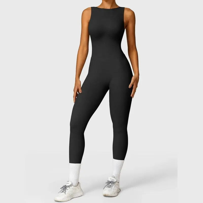 MunaWear  Sportswear  Chloe - Stylish Women's Compression Jumpsuit For Peak Performance