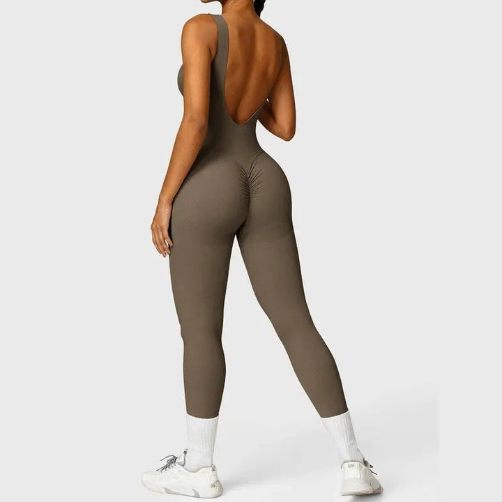 MunaWear  Sportswear  Chloe - Stylish Women's Compression Jumpsuit For Peak Performance