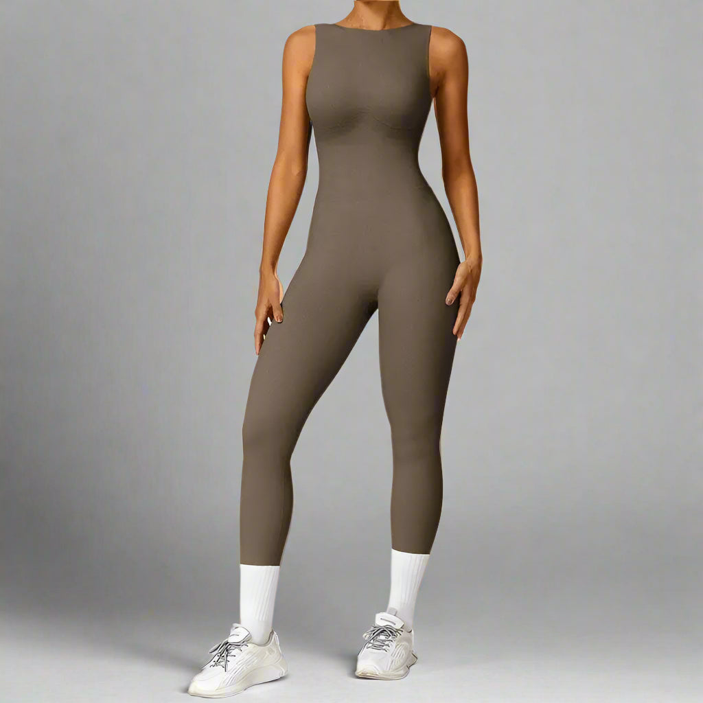 MunaWear  Sportswear  Chloe - Stylish Women's Compression Jumpsuit For Peak Performance