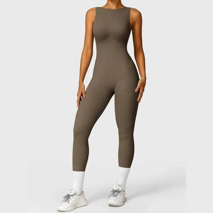 MunaWear  Sportswear  Chloe - Stylish Women's Compression Jumpsuit For Peak Performance