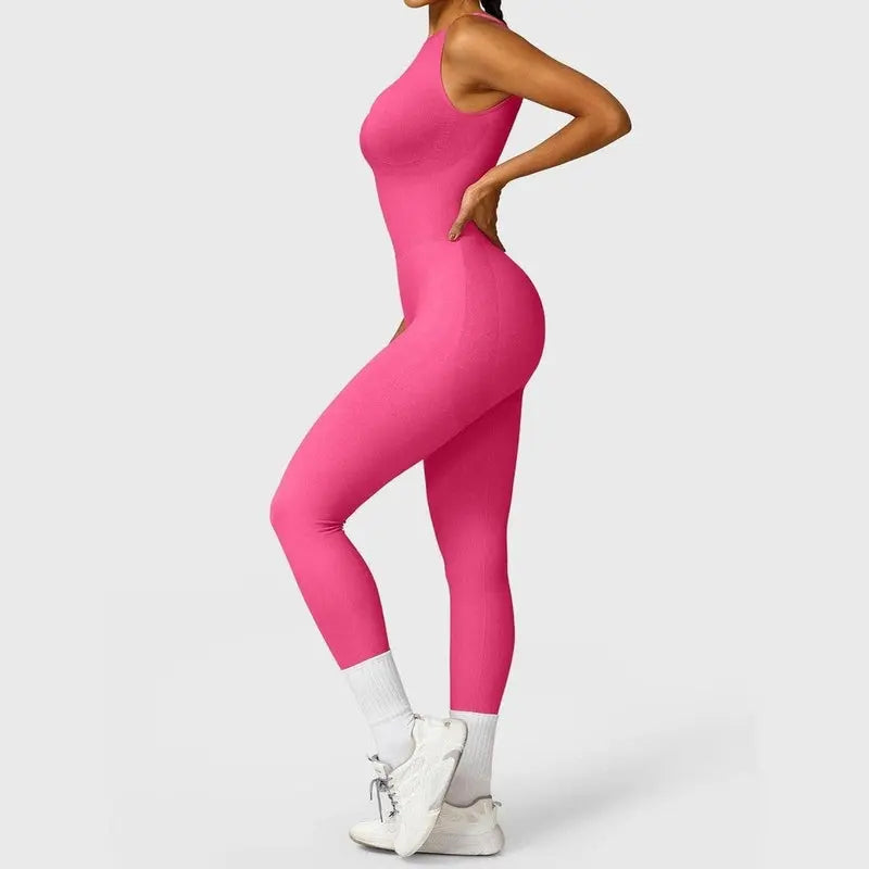 MunaWear  Sportswear  Chloe - Stylish Women's Compression Jumpsuit For Peak Performance