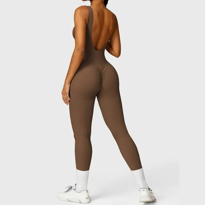 MunaWear  Sportswear  Chloe - Stylish Women's Compression Jumpsuit For Peak Performance