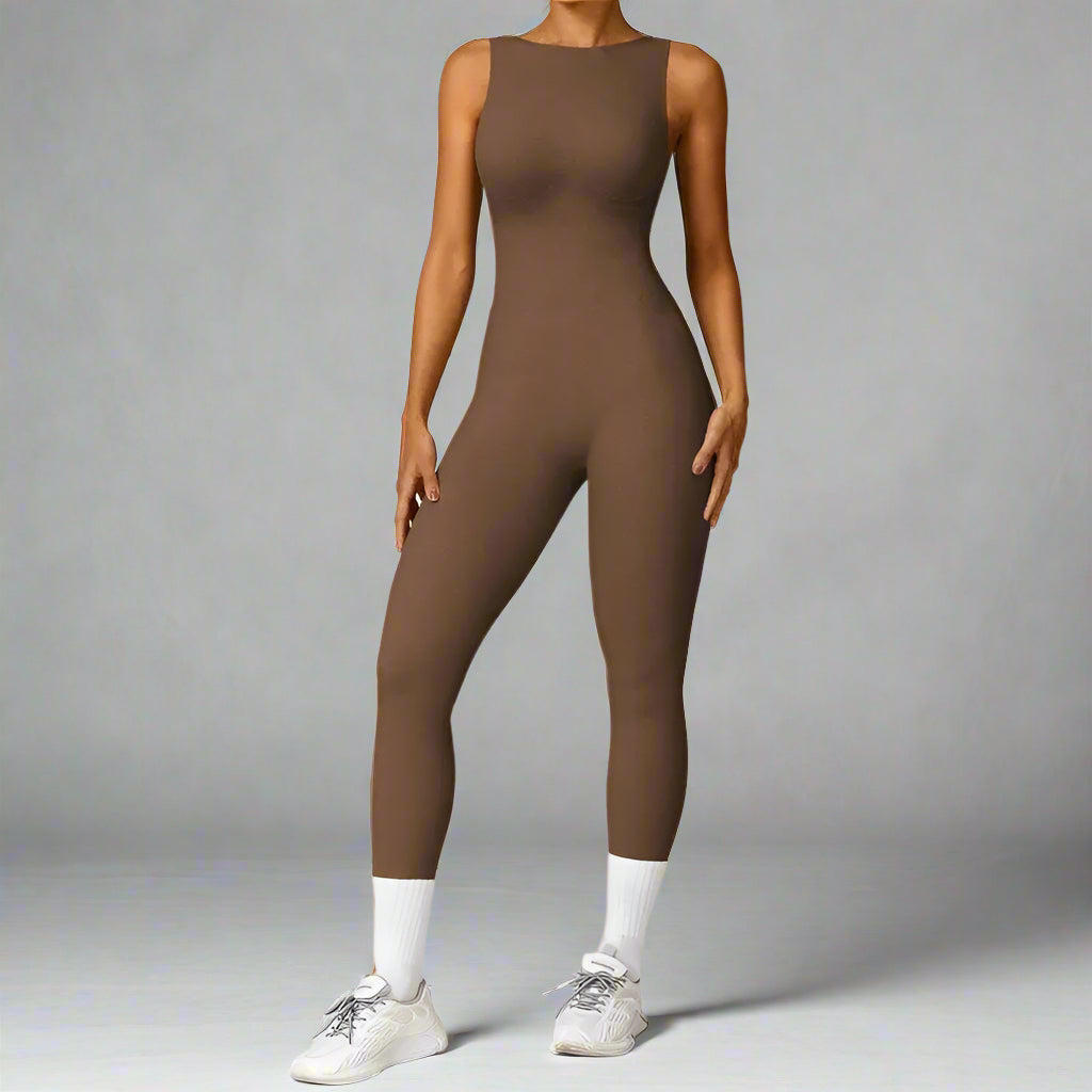 MunaWear  Sportswear  Chloe - Stylish Women's Compression Jumpsuit For Peak Performance