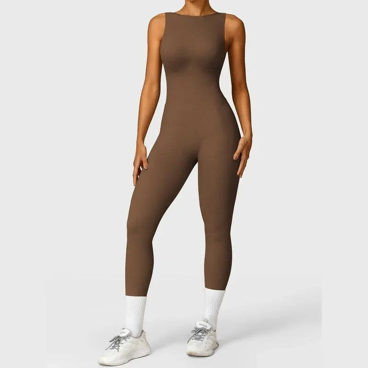 MunaWear  Sportswear  Chloe - Stylish Women's Compression Jumpsuit For Peak Performance