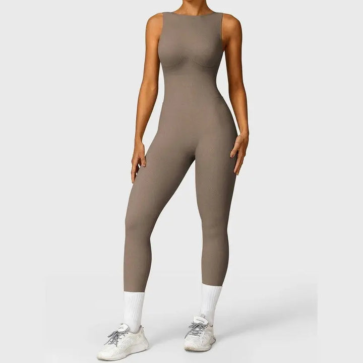 MunaWear  Sportswear  Chloe - Stylish Women's Compression Jumpsuit For Peak Performance