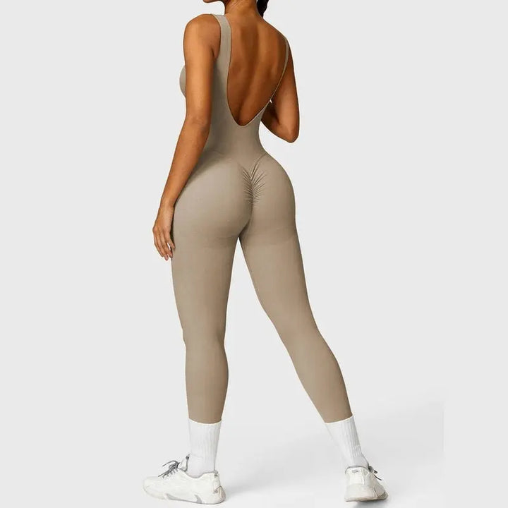 MunaWear  Sportswear  Chloe - Stylish Women's Compression Jumpsuit For Peak Performance