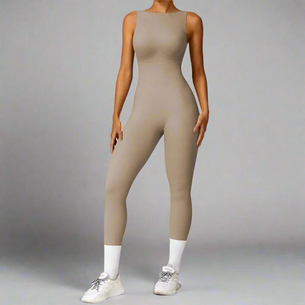 MunaWear  Sportswear  Chloe - Stylish Women's Compression Jumpsuit For Peak Performance