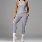 MunaWear  Sportswear  Ella - Stylish Halter Jumpsuit Perfect For Active Women And Yoga Enthusiasts