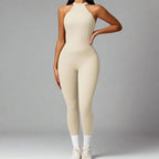 MunaWear  Sportswear  Ella - Stylish Halter Jumpsuit Perfect For Active Women And Yoga Enthusiasts