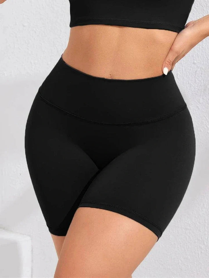 MunaWear Sportswear Jade - Stylish High-Waisted Active Shorts For Dynamic Women