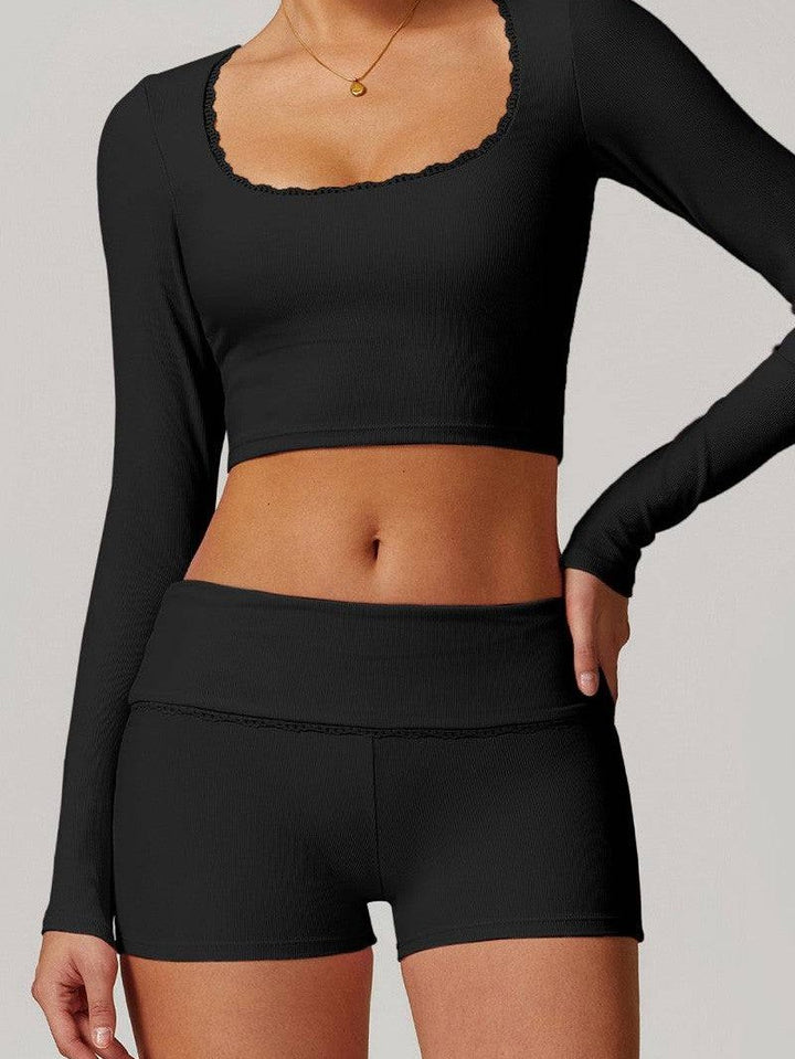 MunaWear Sportswear Jasmine - Stylish High-Waisted Yoga Set for the Modern Fitness Enthusiast