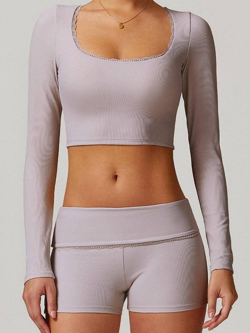 MunaWear Sportswear Jasmine - Stylish High-Waisted Yoga Set for the Modern Fitness Enthusiast