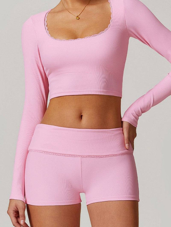 MunaWear Sportswear Jasmine - Stylish High-Waisted Yoga Set for the Modern Fitness Enthusiast