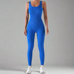 MunaWear  Sportswear  Nina - Chic Short Sleeve Jumpsuit For Active Women On The Go