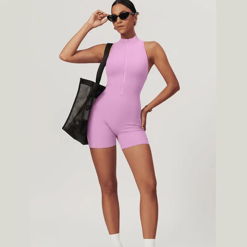 MunaWear  Sportswear  Sabrina - Chic And Functional Jumpsuit Ideal For Yoga And Pilates Enthusiasts