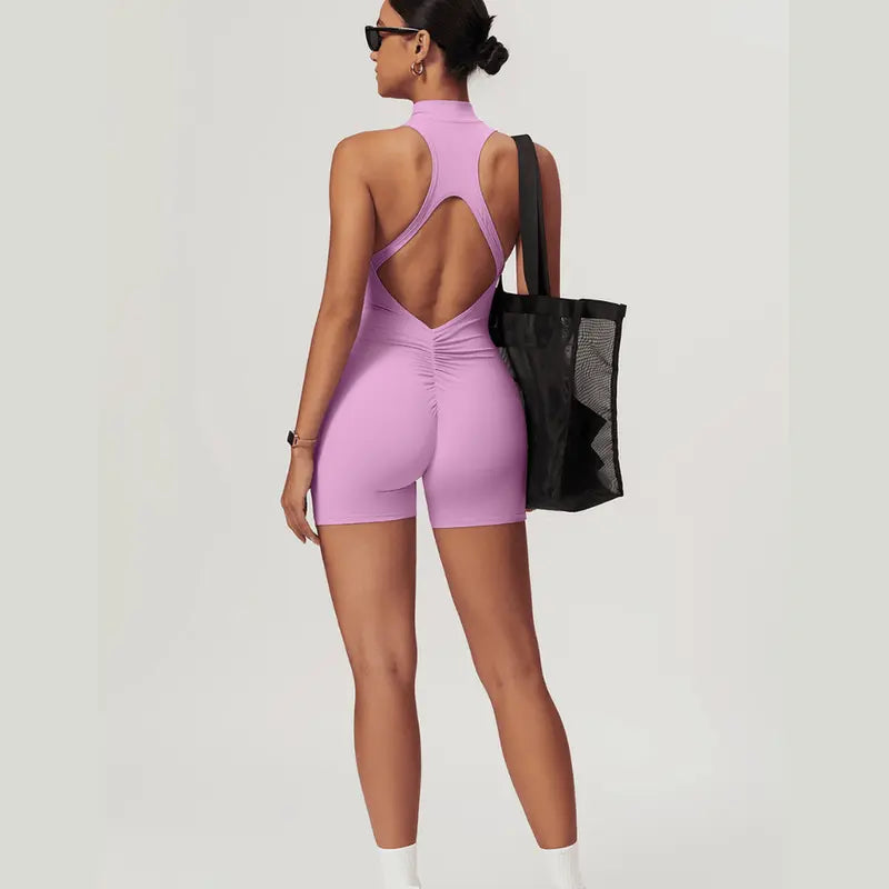 MunaWear  Sportswear  Sabrina - Chic And Functional Jumpsuit Ideal For Yoga And Pilates Enthusiasts