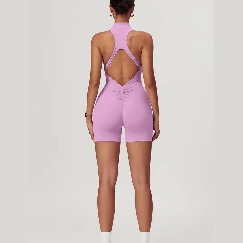 MunaWear  Sportswear  Sabrina - Chic And Functional Jumpsuit Ideal For Yoga And Pilates Enthusiasts