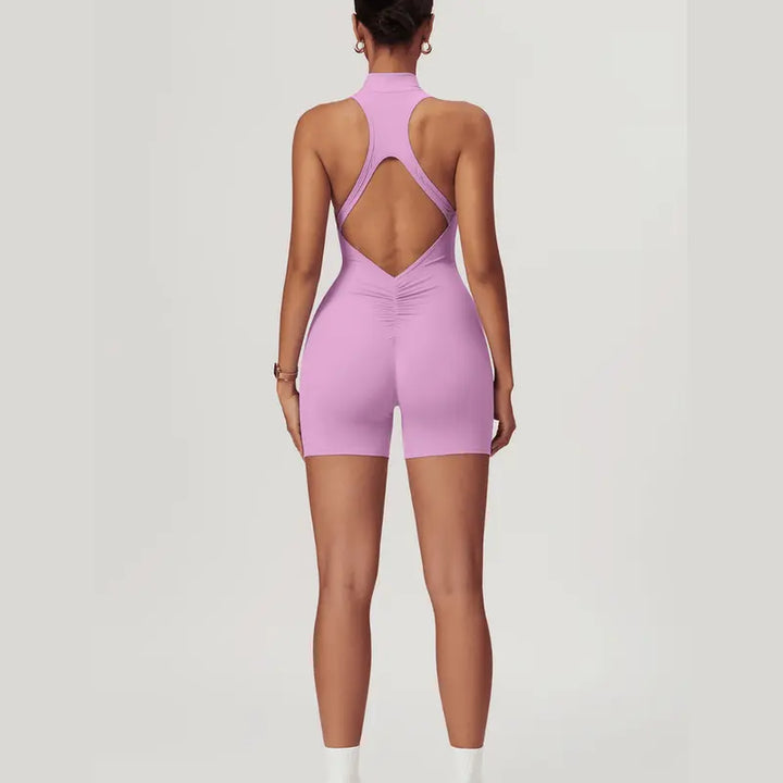 MunaWear  Sportswear  Sabrina - Chic And Functional Jumpsuit Ideal For Yoga And Pilates Enthusiasts