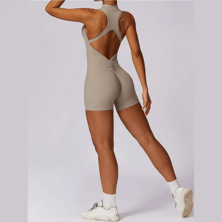 MunaWear  Sportswear  Sabrina - Chic And Functional Jumpsuit Ideal For Yoga And Pilates Enthusiasts