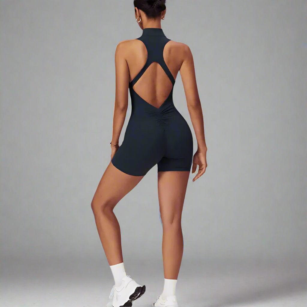 MunaWear  Sportswear  Sabrina - Chic And Functional Jumpsuit Ideal For Yoga And Pilates Enthusiasts