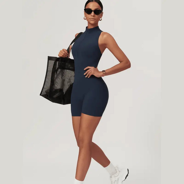 MunaWear  Sportswear  Sabrina - Chic And Functional Jumpsuit Ideal For Yoga And Pilates Enthusiasts