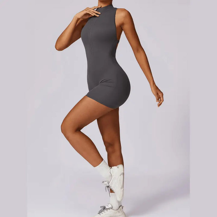 MunaWear  Sportswear  Sabrina - Chic And Functional Jumpsuit Ideal For Yoga And Pilates Enthusiasts