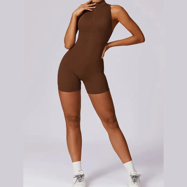MunaWear  Sportswear  Sabrina - Chic And Functional Jumpsuit Ideal For Yoga And Pilates Enthusiasts