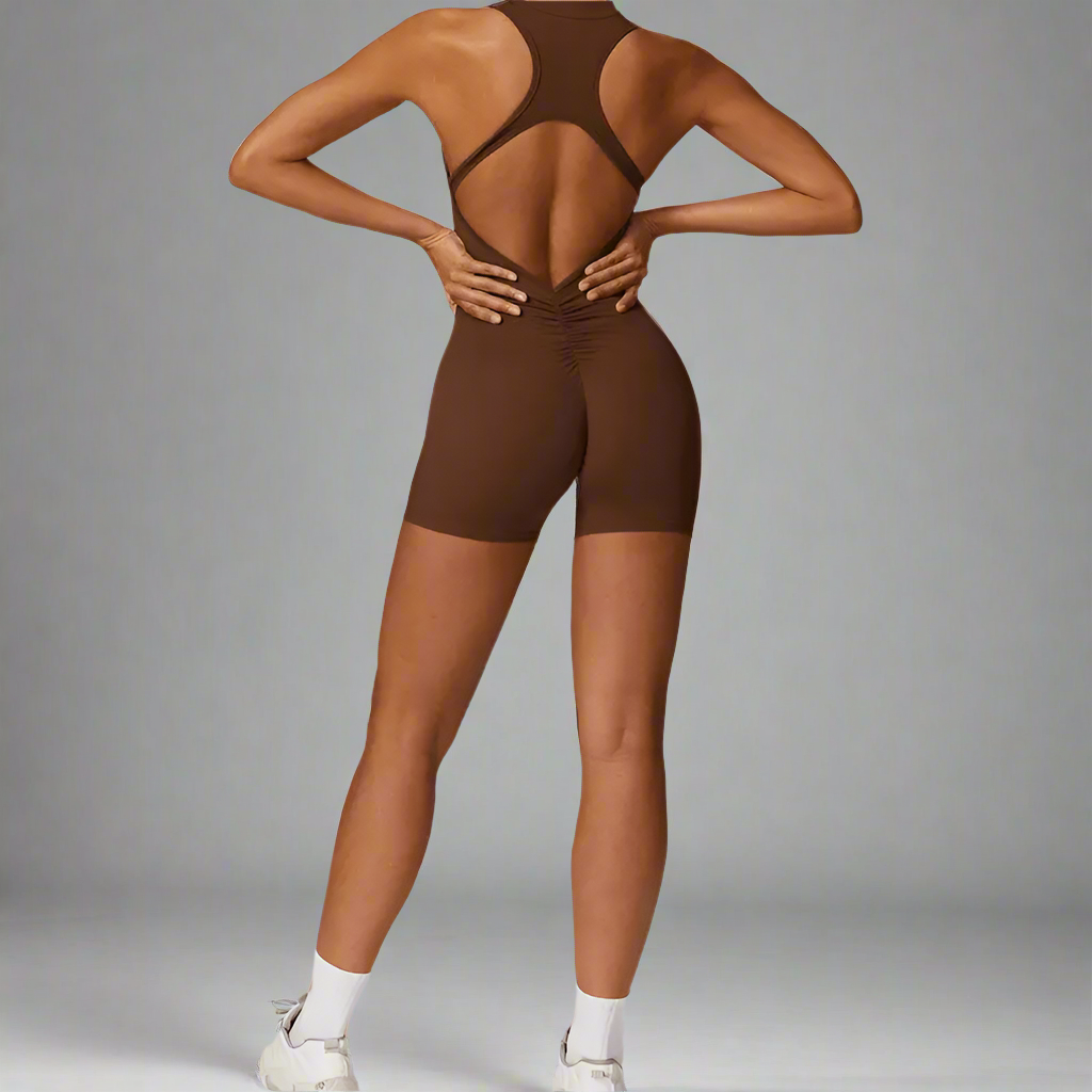 MunaWear  Sportswear  Sabrina - Chic And Functional Jumpsuit Ideal For Yoga And Pilates Enthusiasts