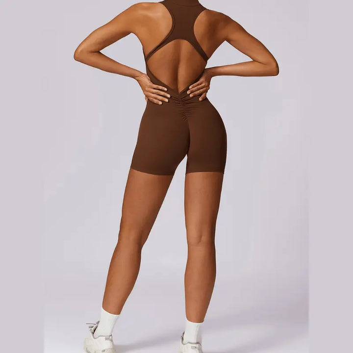 MunaWear  Sportswear  Sabrina - Chic And Functional Jumpsuit Ideal For Yoga And Pilates Enthusiasts
