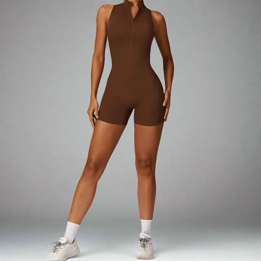 MunaWear  Sportswear  Sabrina - Chic And Functional Jumpsuit Ideal For Yoga And Pilates Enthusiasts