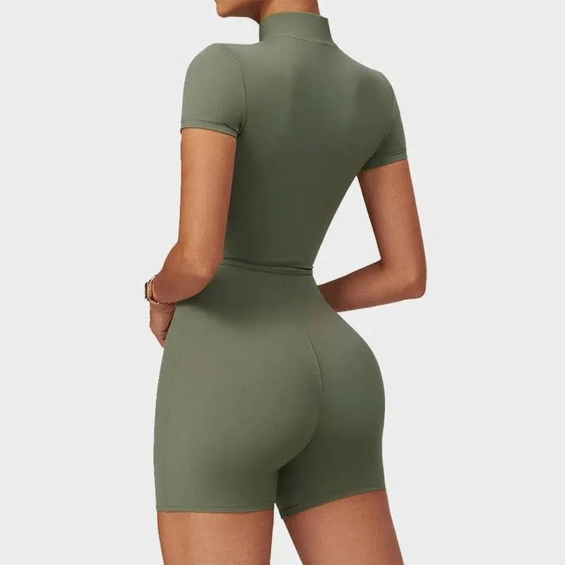 MunaWear  Sportswear  Samantha - Stylish Women's Jumpsuit Ideal For Yoga And Pilates Workouts