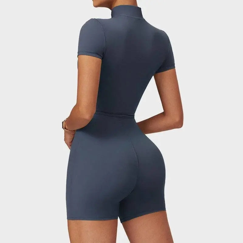 MunaWear  Sportswear  Samantha - Stylish Women's Jumpsuit Ideal For Yoga And Pilates Workouts