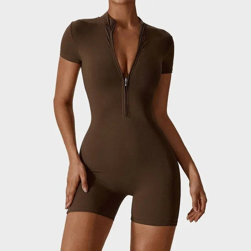 MunaWear  Sportswear  Samantha - Stylish Women's Jumpsuit Ideal For Yoga And Pilates Workouts