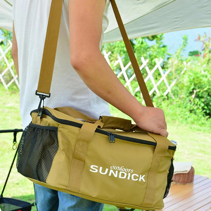 EchoRidge - Large Capacity Outdoor Portable Storage Bag for Camping & Picnic Essentials