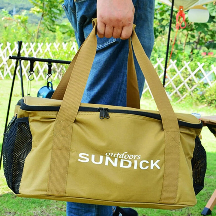 EchoRidge - Large Capacity Outdoor Portable Storage Bag for Camping & Picnic Essentials