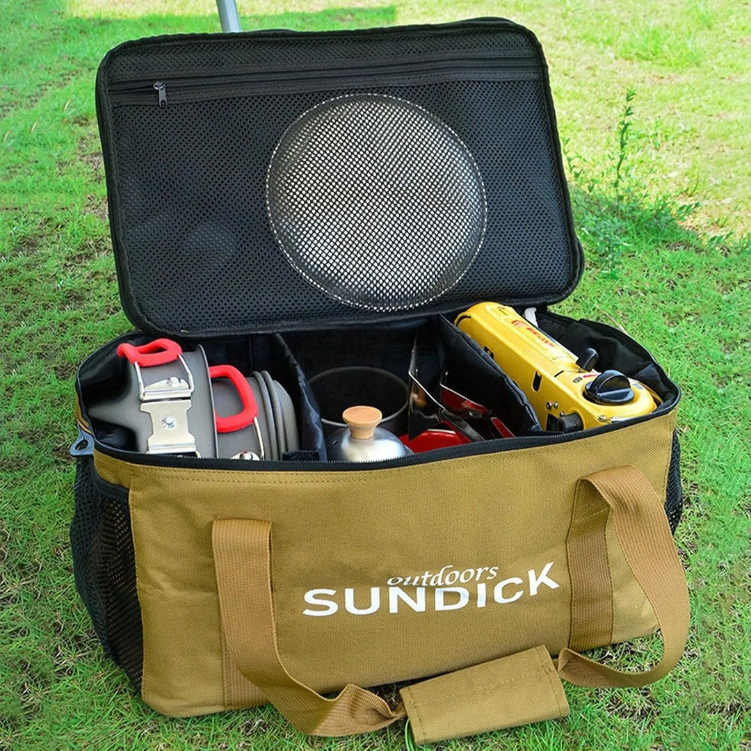 EchoRidge - Large Capacity Outdoor Portable Storage Bag for Camping & Picnic Essentials