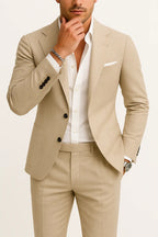 Caden - Lightweight Men's Suit With Tailored Fit For Weddings And Summer Events 2