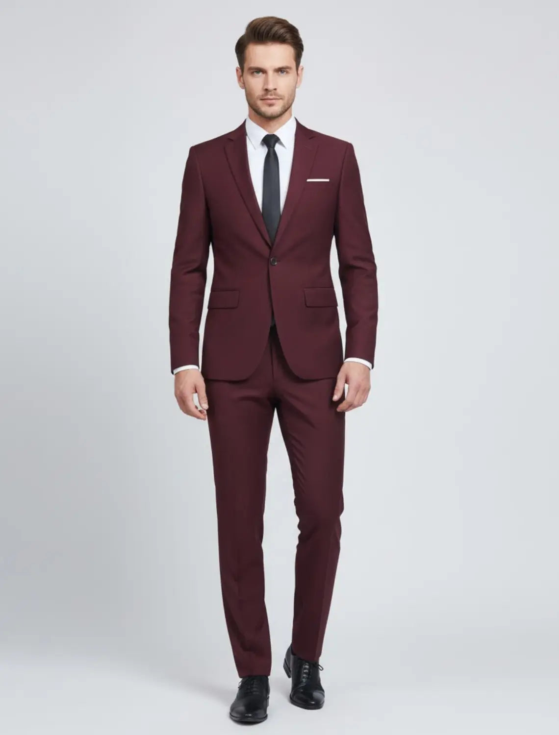 Caden - Smart Tailored Men's Suit With Modern Elegance For Office And Smart Casual Wear 3