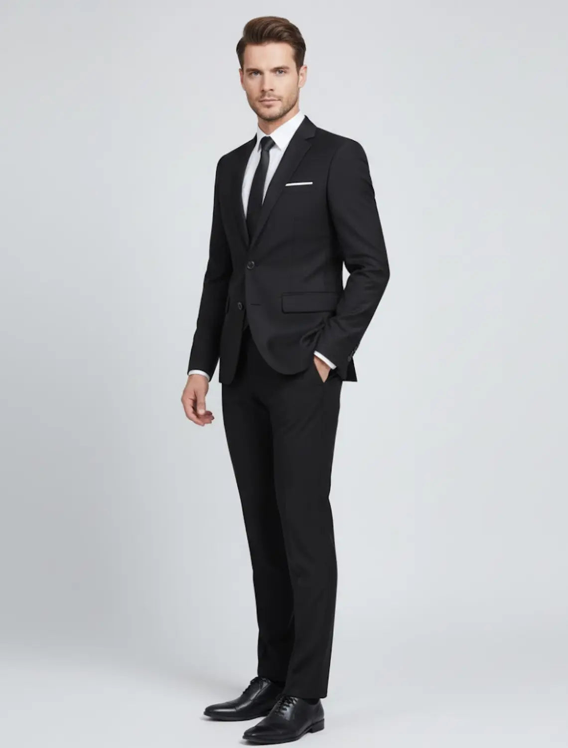 Caden - Smart Tailored Men's Suit With Modern Elegance For Office And Smart Casual Wear 4
