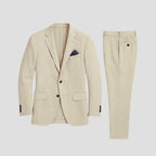 Caden - Structured Men's Linen Suit With Soft Blazer For Summer Weddings And Smart-Casual Events 1